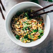 Chopped Chicken Sesame Noodles